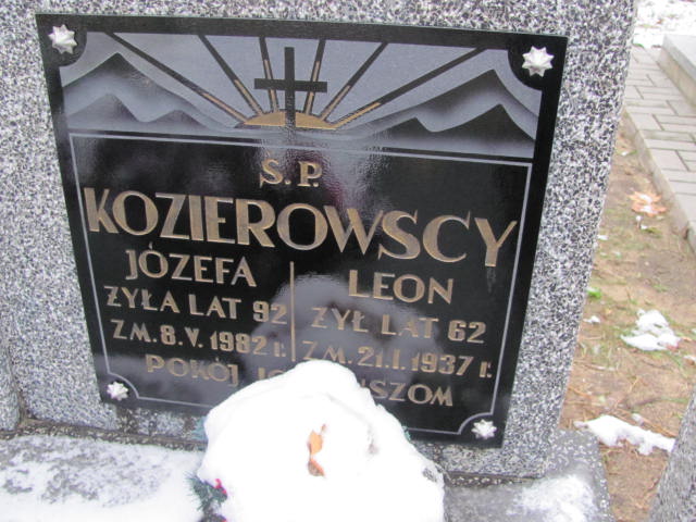 Grób Józefa Kozierowska