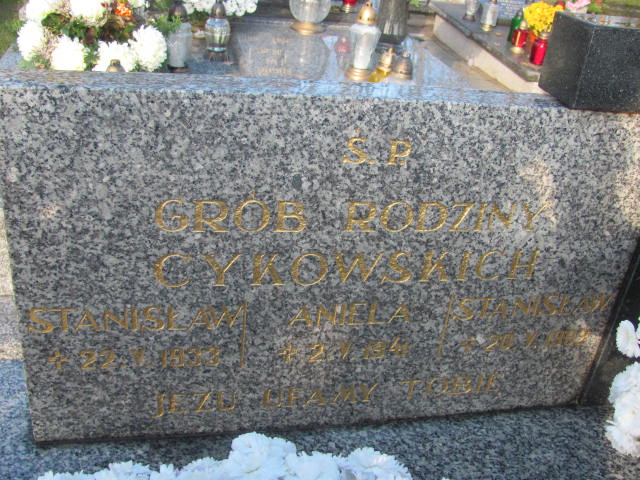 Grób Stanisław Cykowski