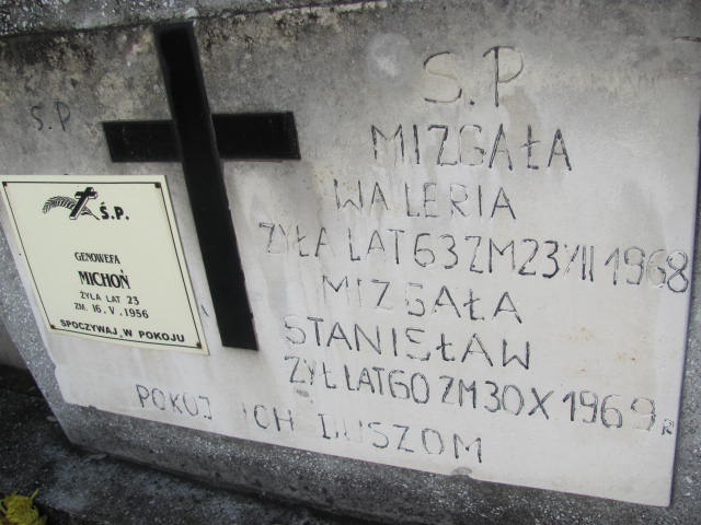 Genowefa Michoń 1933 Janów Złoty Potok - Grobonet - Wyszukiwarka osób pochowanych