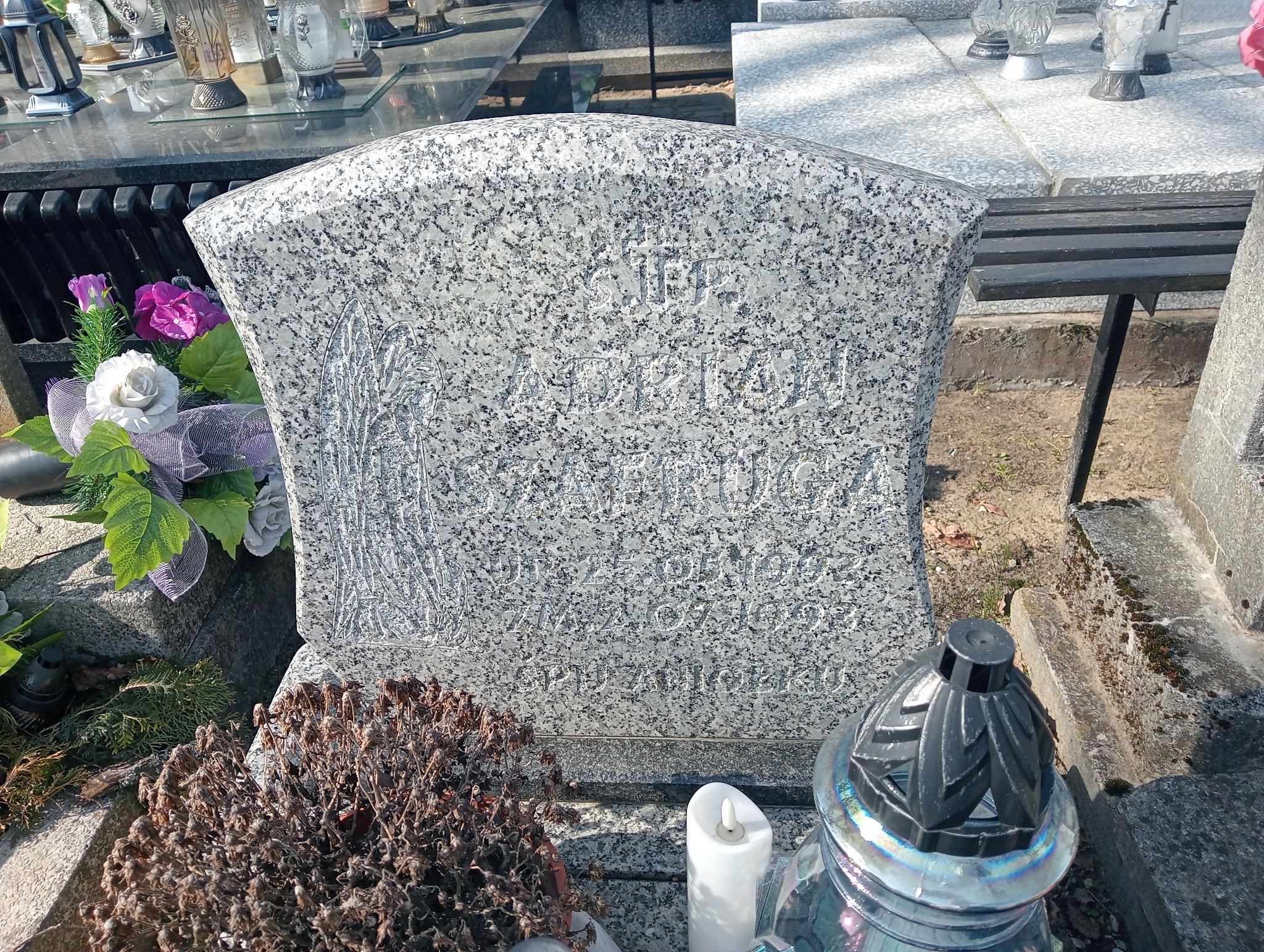 Maria Szafruga 1993 Janów Złoty Potok - Grobonet - Wyszukiwarka osób pochowanych