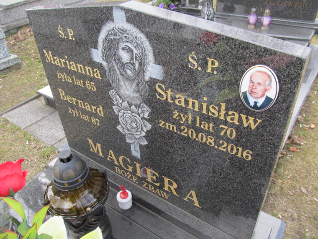 Stanisław Magiera 1946 Janów Złoty Potok - Grobonet - Wyszukiwarka osób pochowanych