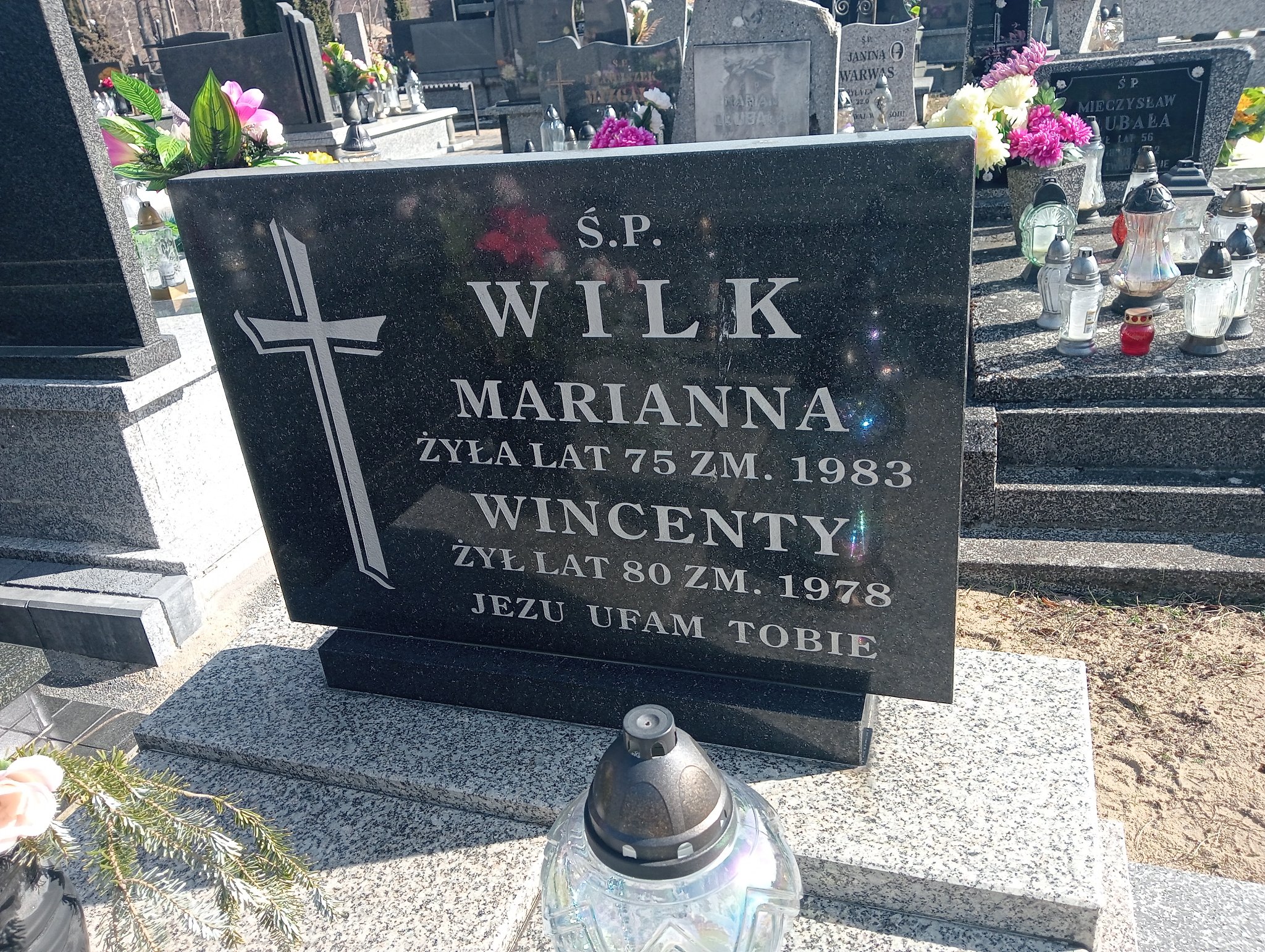 Grób Marianna Wilk