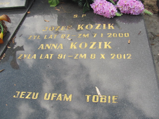 Grób Anna Kozik