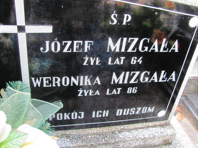 Józef Mizgała 1890 Janów Złoty Potok - Grobonet - Wyszukiwarka osób pochowanych