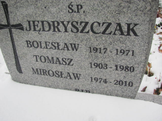 Tomasz Jędryszczak 1904 Janów Złoty Potok - Grobonet - Wyszukiwarka osób pochowanych