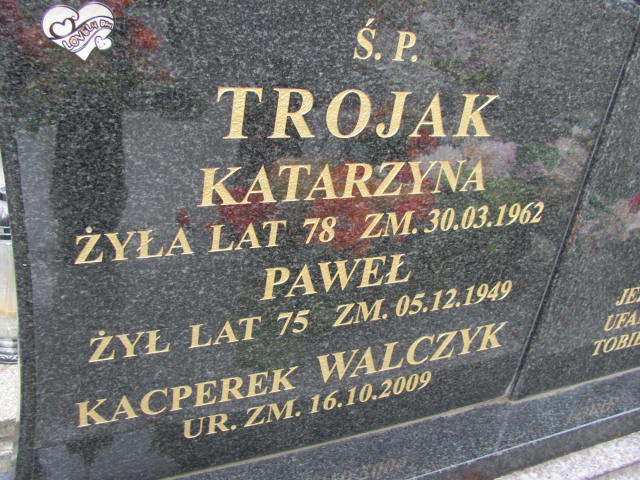 Franciszek Frączyk 1950 Janów Złoty Potok - Grobonet - Wyszukiwarka osób pochowanych