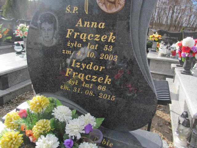 Grób Izydor Frączek 