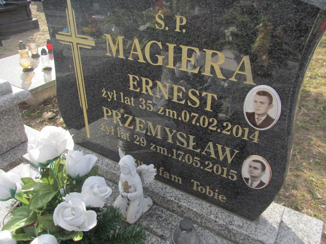 Przemysław Magiera  1986 Janów Złoty Potok - Grobonet - Wyszukiwarka osób pochowanych