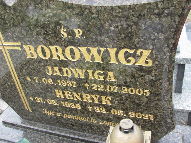 Grób Henryk Borowicz