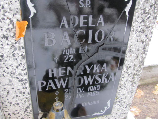 Grób Adela Bacior