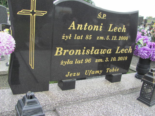 Antoni Lech 1915 Janów Złoty Potok - Grobonet - Wyszukiwarka osób pochowanych